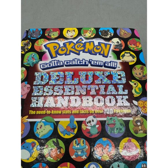 Pokemon gotta catch'em all deluxe essential handbook hardcover scholastic READ - Picture 2 of 8